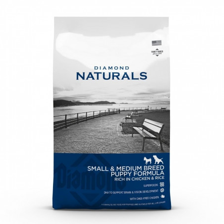 DIAMOND NATURALS 15 KG - SMALL&MEDIUM BREED PUPPY