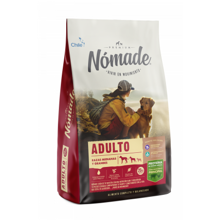 NOMADE PERRO ADULTO 20 KG RAZA MED.Y GRANDE