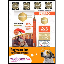 AMITY SALMON PERRO ADULT 14 KG
