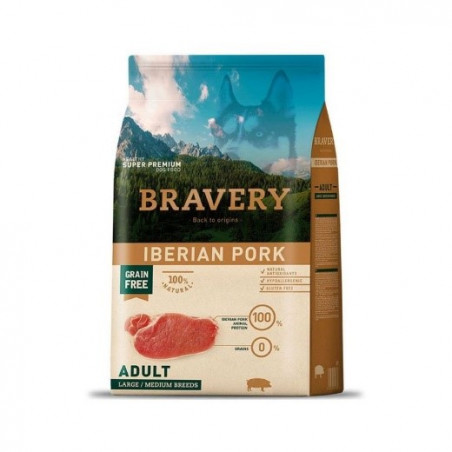 BRAVERY IBERIAN PORK ADULT 12 KG